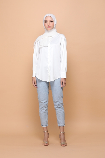 Ella Shirt in White